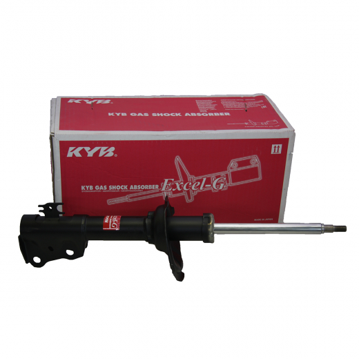 Стойка амортизатора Toyota Probox/ Succeed '02-'14/ Vitz/ Platz/ Yaris Verso/ Funcargo/ Echo/ bB '99-'05/ Scion XA/ IST '02-'07/ Porte '04-'12/ Will Cypha '02-'05/ Will VI '00-'01 передняя  KYB (Япония) 333278