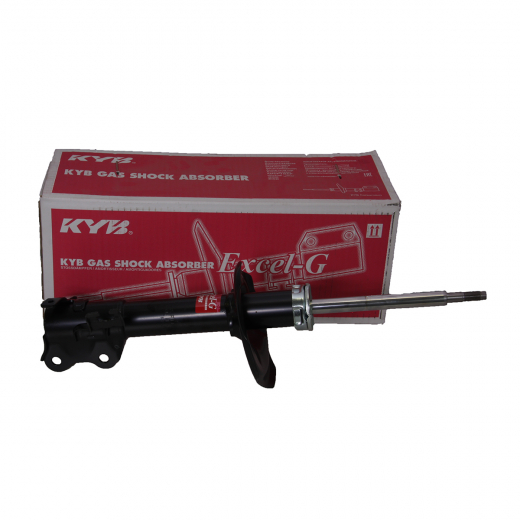 Стойка амортизатора Nissan Wingroad '99-'06/ AD '99-'08/ Sunny '98-'04/ Bluebird Sylphy '00-'12 передняя левая  KYB (Япония) 332117