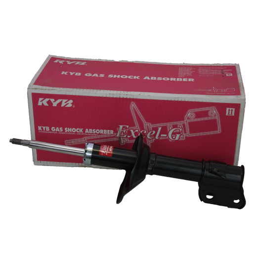 Стойка амортизатора Subaru Forester '02-'07 4WD передняя левая  KYB (Япония) 334343
