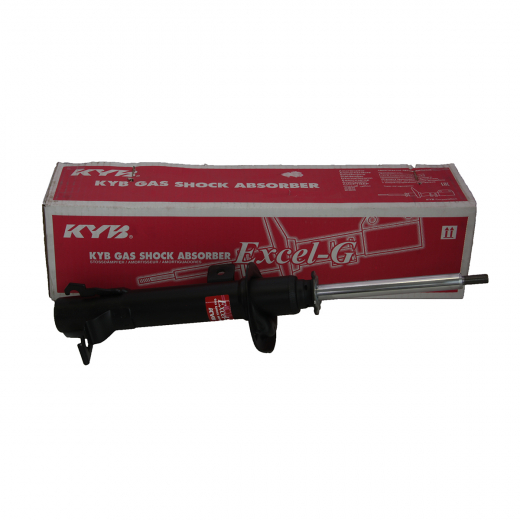 Стойка амортизатора Mazda Demio '02-'07/ Ford Fiesta '01-'08 передняя левая  KYB (Япония) 333401