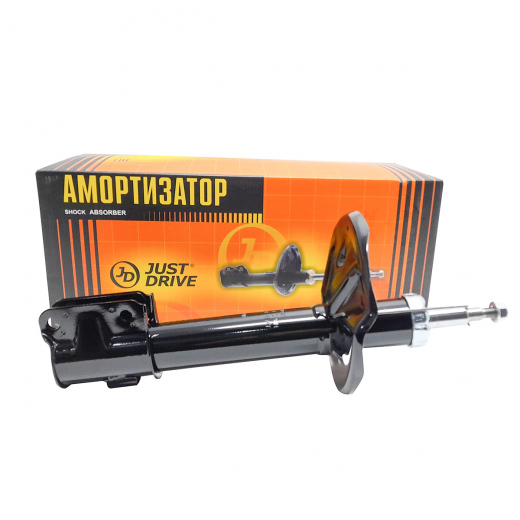 Стойка амортизатора Mitsubishi Pajero IO '98-'07 передняя  Just Drive JAS0441