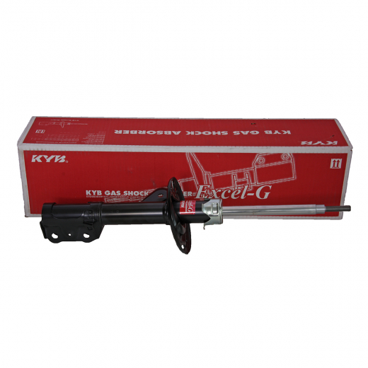 Стойка амортизатора Honda Jazz '04-'08/ Mobilio Spike '02-'08/ Fit Aria '06-'09/ Fit '03-'07 2WD передняя правая  KYB (Япония) 333410