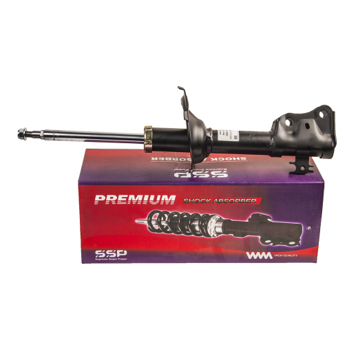 Стойка амортизатора Toyota Vitz '99-'05/ Platz '99-'05/ Raum '03-'11/ Echo '99-'05/ Yaris Verso '99-'05/ Will Cypha '02-'05/ Will Vi '00-'01 передняя  SSP 48510-52430