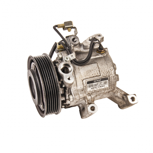 Компрессор кондиционера Daihatsu Boon/ Toyota Passo '05-'16 (1KR-FE, K3-VE) контрактный