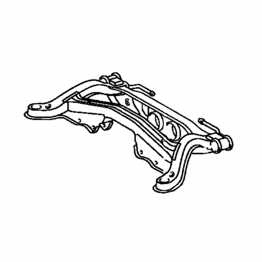 Балка подвески задняя Toyota Harrier '03-'12/ Kluger '03-'07/ Highlander '03-'07/ Highlander '07-'14/ Lexus RX '03-'08 (4WD) контрактная 