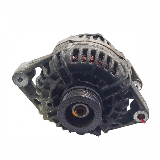 Генератор двигателя Opel Astra G/ H '98-'09/ Corsa '00-'06/ Frontera '98-'04/ Meriva '03-'10/ Omega '94-'03/ Vectra B/ C '95-'08/ Zafira A/ Subaru Traviq '99-'05/ Chevrolet Niva '02-'17 (X18XE1, Z18XE, X16XEL, X20SE) контрактный