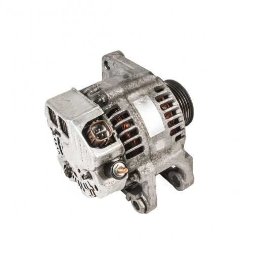 Генератор двигателя Daihatsu Boon/ Toyota Passo '06-'16 (1KR-FE) квадратный разъем, 4 конт. контрактный