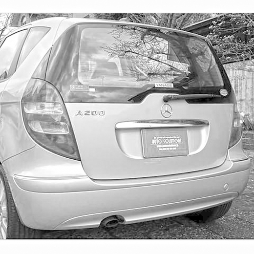 Дверь багажника Mercedes-Benz A W169 '04-'12 контрактная