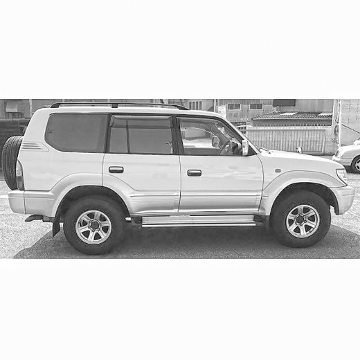 Стекло боковое в кузов Toyota Land Cruiser Prado (5Door) '96-'02 заднее правое контрактное