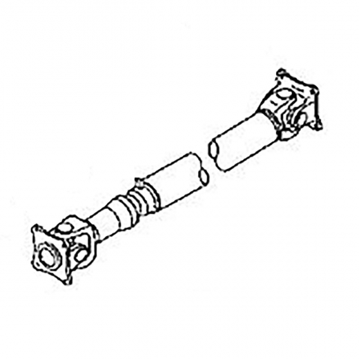 Карданный вал Nissan Vanette '95-'99/ Vanette '99-'23/ Mazda Bongo Brawny Van '99-'10/ Bongo Wagon '89-'99/ Bongo '93-'99/ Bongo '99-'23 (F8, R2, RF-TE, F8-E, WL-E) AT передний контрактный