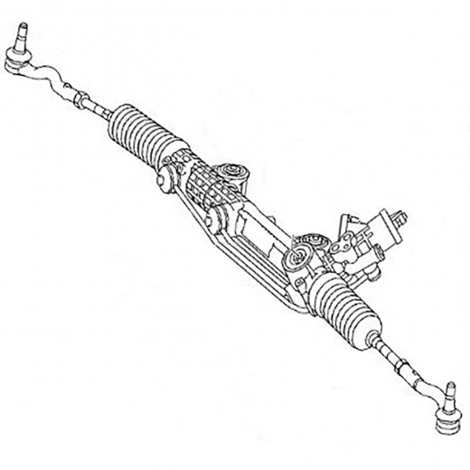Рейка рулевая Mercedes-Benz E '02-'09 CLS '04-'10 контрактная правый руль