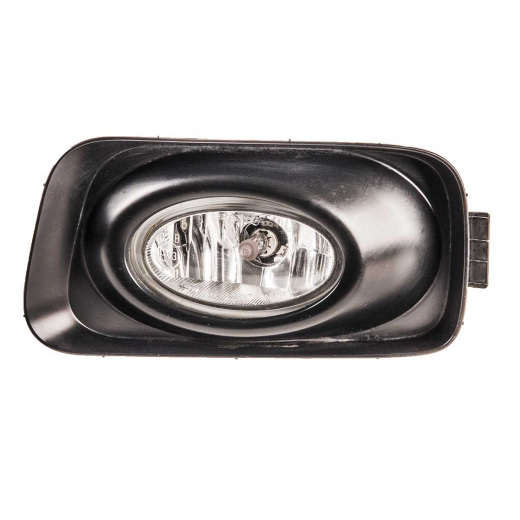 Противотуманная фара Honda Civic/ Airwave/ Stepwgn '05-'10/ Fit '01-'04/ Insight '09-'17/ Accord '02-'08 левая белая, овальная (114-22397) контрактная