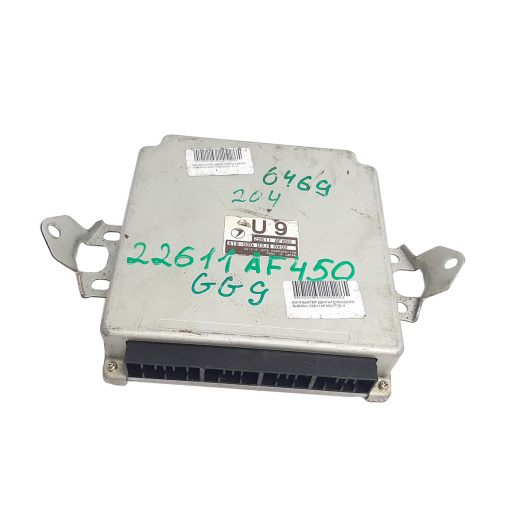 Компьютер двигателя Subaru Impreza '00-'07 (EJ204) 4WD MT контрактный 22611AF450
