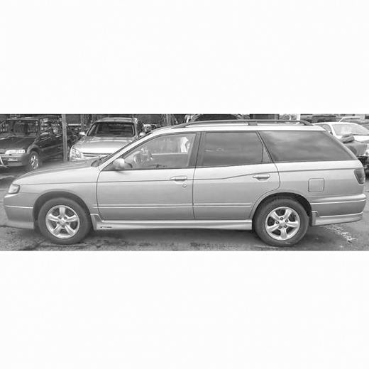 Стекло боковое в кузов Nissan Expert '99-'07/ Avenir '98-'05 заднее левое контрактный