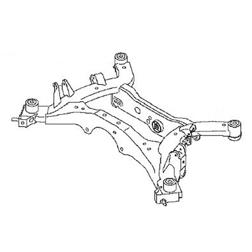 Балка подвески задняя Nissan Presage '03-'09/ Teana '03-'08 (2WD, 4WD) контрактная