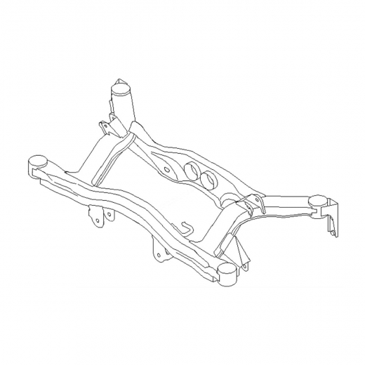 Балка подвески задняя Subaru Legacy '97-'03 4WD контрактная