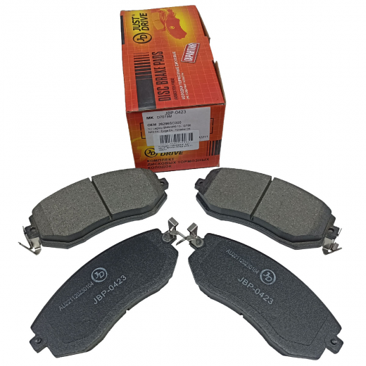 Колодки тормозные передние Just Drive JBP0423 дисковые