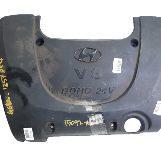 Крышка двигателя декоративная Kia Sportage '06-'10/ Magentis '05-'12/ Hyundai Trajet '00-'07/ Santa Fe '00-'06/ Sonata '98-'05/ Sonata '05-'10/ Tucson '04-'10 (G6BA) Контрактный