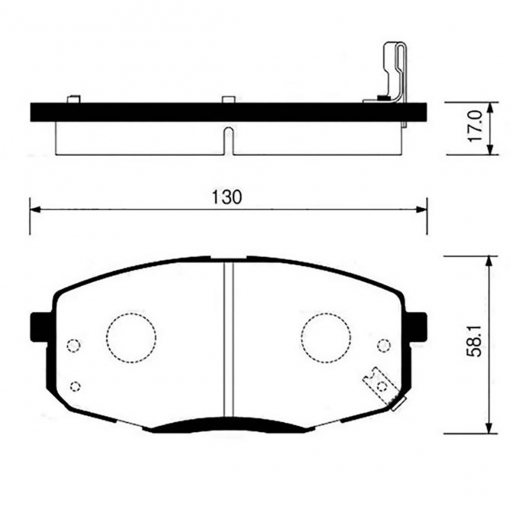 Колодки тормозные передние контрактные PN-0373 дисковые