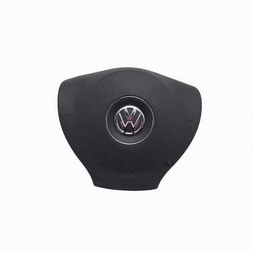 Подушка безопасности в руль Volkswagen Tiguan '08-'17 3 луча контрактная 1T0880201J, 1T0880201J81U