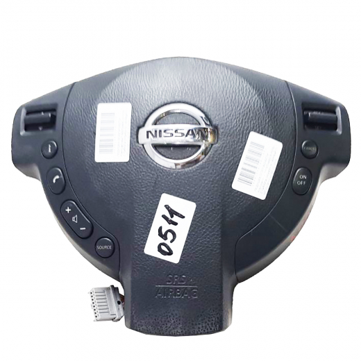 Подушка безопасности в руль Nissan Qashqai '06-'13 контрактная 98510BR27E
