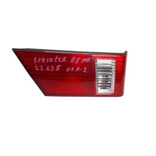 Стоп сигнал Toyota Sprinter '97-'00 левый в крышку (12-445) контрактный