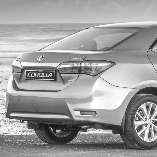 Бампер задний Toyota Corolla '13-'16 Китай