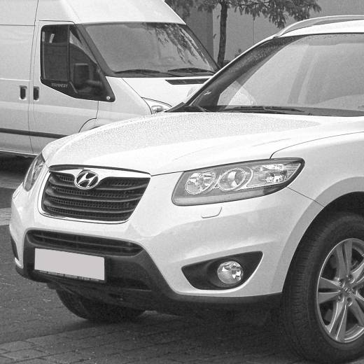 Бампер передний Hyundai Santa Fe '10-'12 (Китай)