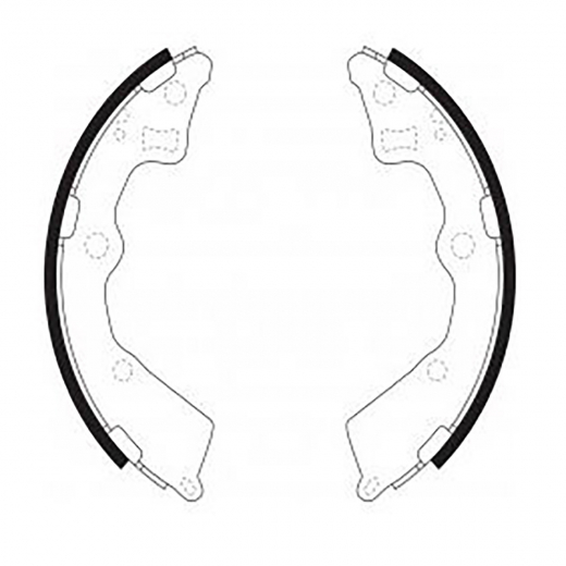Колодки тормозные задние NIBK FN0618 барабанные
