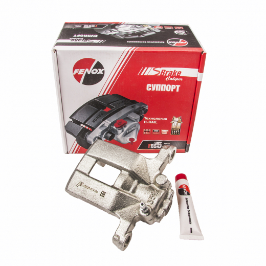 Суппорт тормозной Nissan X-Trail '00-'15/ Primera 4WD '01-'06/ Qashqai+2 '06-'13/ Renault Koleos '08-'16 задний правый (под диск 292 *16) Fenox