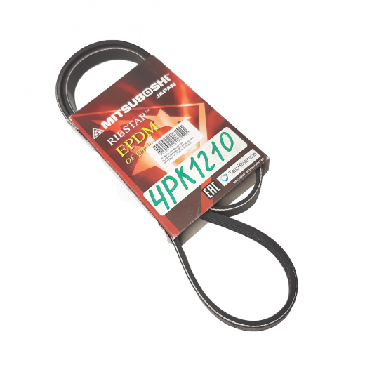 Ремень приводной поликлиновый (4x1210мм.) Mitsuboshi 4PK1210