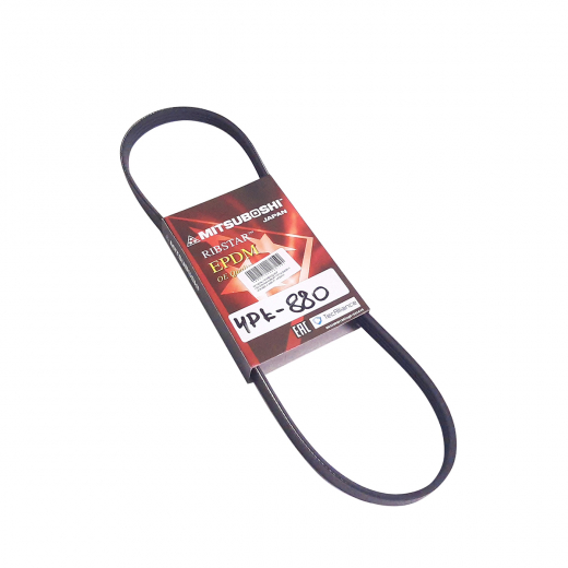 Ремень приводной поликлиновый (4x880мм.) Mitsuboshi 4PK880