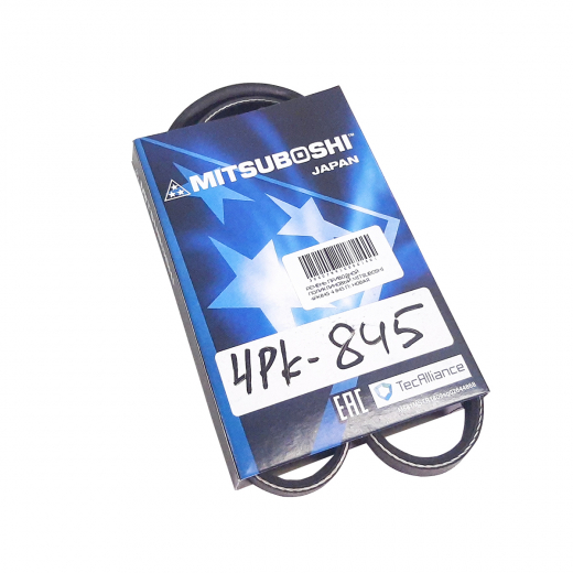 Ремень приводной поликлиновый (4x845мм.) Mitsuboshi 4PK845