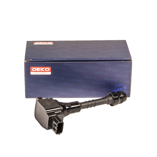 Катушка зажигания Nissan (QG15DE, QG18DE, QG13DE, QG16DE) квадратная Deko