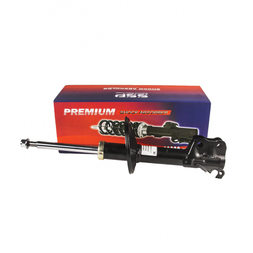 Стойка амортизатора Toyota Starlet/ Cynos '95-'99/ Tercel/ Corolla II/ Corsa '90-'99/ Raum '97-'03 передняя левая  SSP 48520-19215