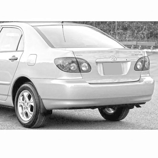 Бампер задний Toyota Corolla Sedan (ZZE130) USA-spec '02-'04 API (Тайвань)