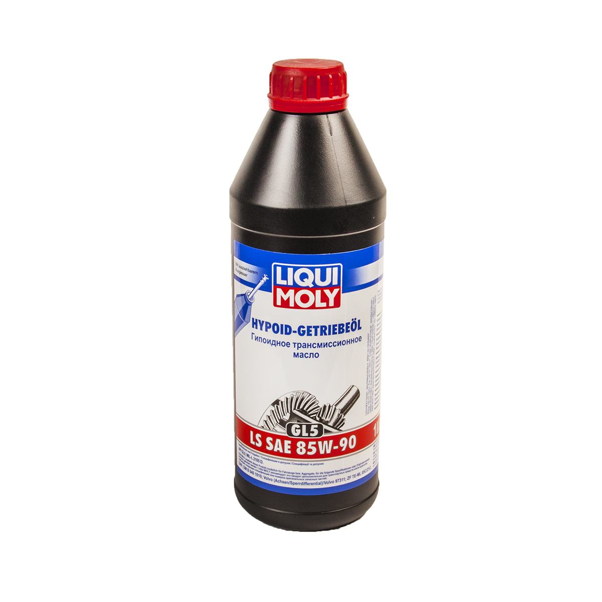 Масло трансмиссионное МКПП 85W90 Liqui Moly 1л. 8039 Минеральное GL5 LSD Hypoid-Getriebeoil