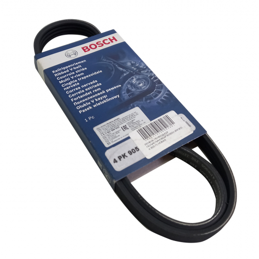 Ремень приводной поликлиновый (4x905мм.) Bosch 4PK905