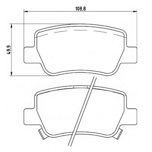 Колодки тормозные Just Drive JBP0225 дисковые