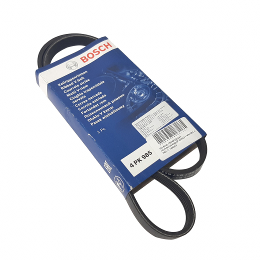 Ремень приводной поликлиновый (4x985мм.) Bosch 4PK985