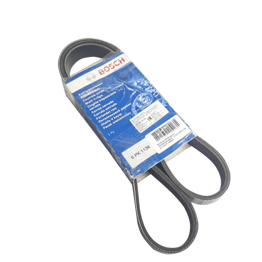 Ремень приводной поликлиновый (6x1138мм.) Bosch 6PK1138