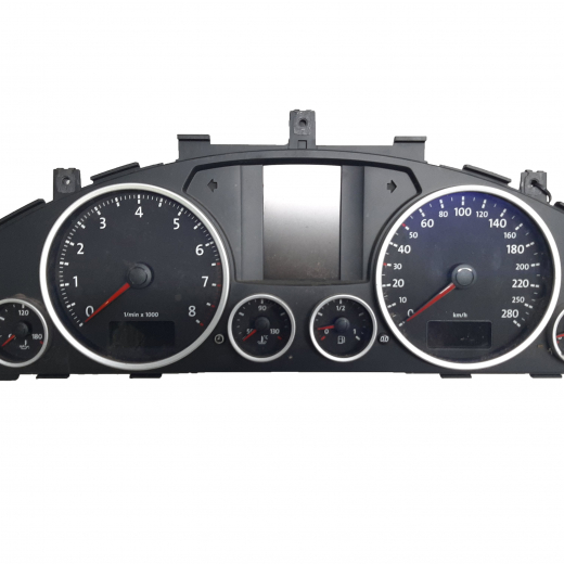 Табло приборов Volkswagen Touareg '02-'10 (AZZ, BAA, BKJ, BMV, BRJ, BMX, BHK) 0-280 AT контрактное 7L6920875TX
