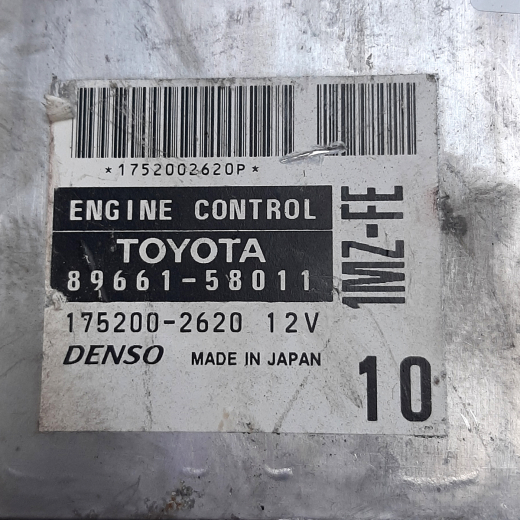 Компьютер двигателя Toyota Alphard '02-'05 (1MZ-FE) 2WD AT контрактный 89661-58011