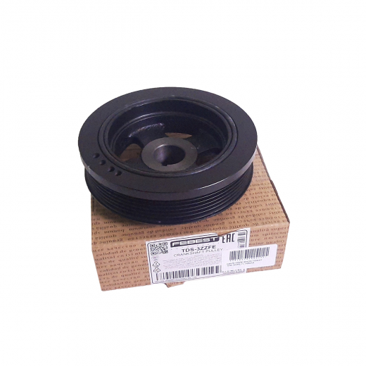 Шкив коленвала Toyota  (4ZZ-FE, 3ZZ-FE)  Febest