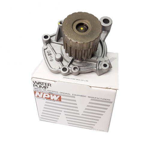 Помпа охлаждения Honda HR-V '98-'06/ Integra '93-'01/ Integra SJ '96-'01/ Logo '96-'01/ Partner '96-'06/ Capa '98-'02/ Civic '95-'00/ Domani '92-'96/ Domani '97-'01/ Isuzu Gemini '97-'00 (D16A, D16W1, D16A VTEC, ZC, D15B, D13B, ZC VTEC, D16A VTEC-E) NPW H-38
