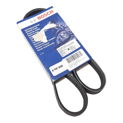 Ремень приводной поликлиновый (5x930мм.) Bosch 5PK930