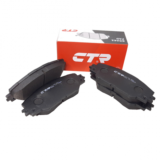 Колодки тормозные передние CTR GK1063 дисковые