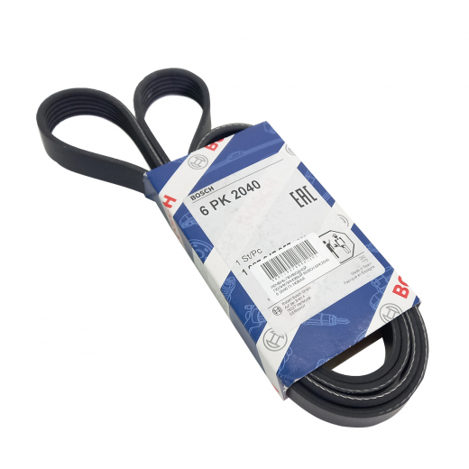 Ремень приводной поликлиновый (6x2040мм.) Bosch 6PK2040