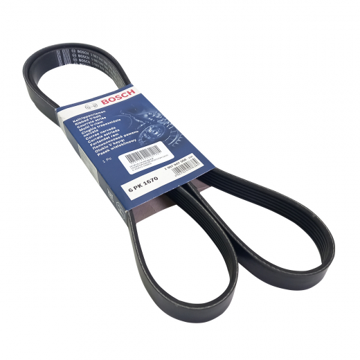 Ремень приводной поликлиновый (6x1670мм.) Bosch 6PK1670