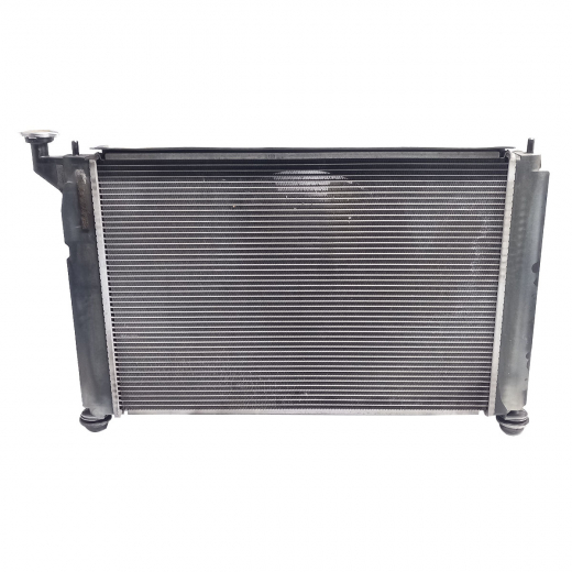 Радиатор охлаждения Toyota Allion '01-'07/ Opa '02-'05/ Premio '01-'07/ Wish '03-'09 (1ZZ-FE) AT без охлаждения КПП, 1 вентилятор контрактный в сборе 